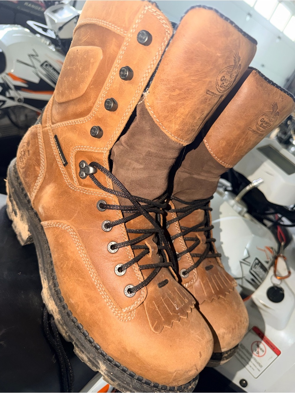 Men’s Georgia boots 11.5 like new